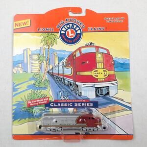 1999 Lionel Big Rugged Trains Santa Fe F3A Diecast 1:160 Scale Sealed